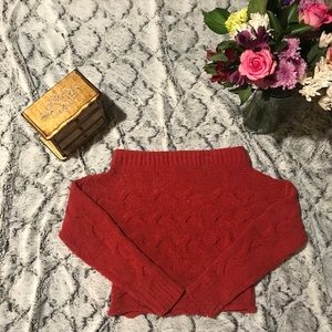 Off the shoulders sweater